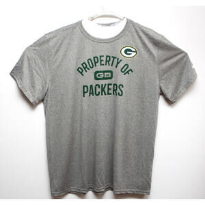 Green Bay Packers The Nike Tee Dri-Fit Gray Short Sleeve T Shirt Size XL